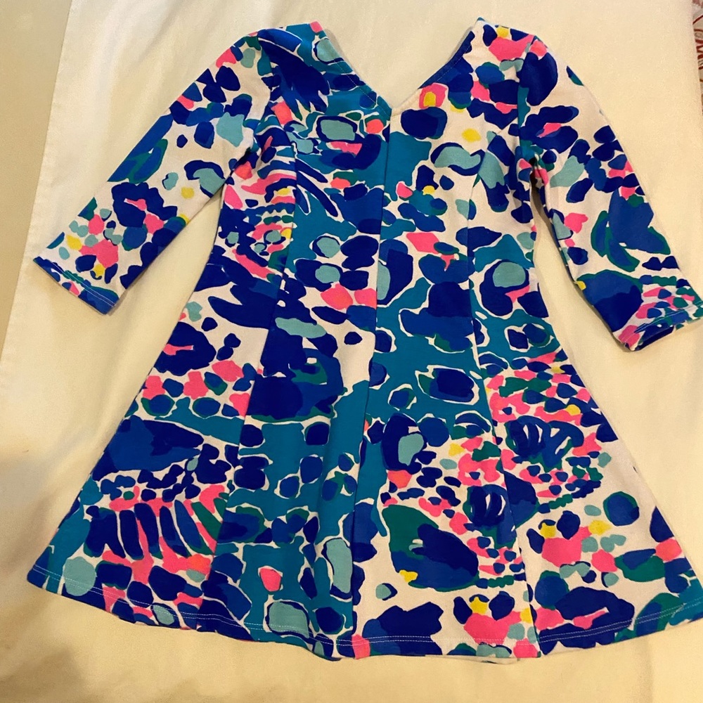 Lilly Pulitzer girl dress size 4-5 EUC